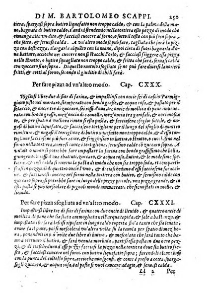 Opera di Bartolomeo Scappi mastro dell'arte del cucinare, con la quale si può ammaestrare qualsivoglia cuoco, scalco, trinciante, o mastro di casa. Diuisa in sei libri. ... Con le figure che fanno dibisogno nella cucina. Aggiuntoui nuouamente il Trinciante, & il Mastro di casa. ...