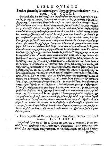 Opera di Bartolomeo Scappi mastro dell'arte del cucinare, con la quale si può ammaestrare qualsivoglia cuoco, scalco, trinciante, o mastro di casa. Diuisa in sei libri. ... Con le figure che fanno dibisogno nella cucina. Aggiuntoui nuouamente il Trinciante, & il Mastro di casa. ...