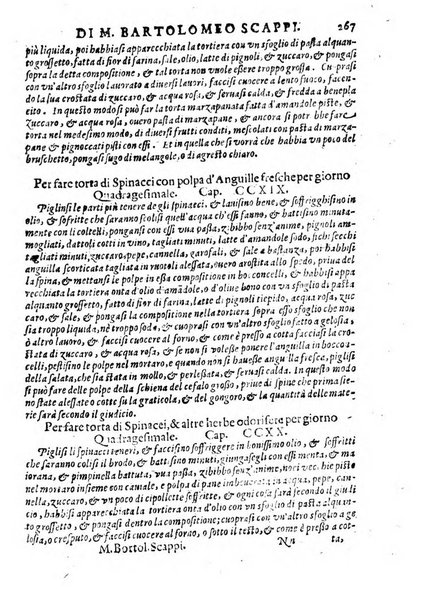 Opera di Bartolomeo Scappi mastro dell'arte del cucinare, con la quale si può ammaestrare qualsivoglia cuoco, scalco, trinciante, o mastro di casa. Diuisa in sei libri. ... Con le figure che fanno dibisogno nella cucina. Aggiuntoui nuouamente il Trinciante, & il Mastro di casa. ...