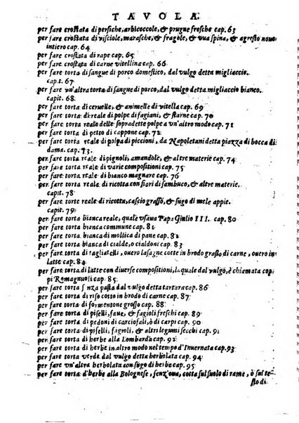 Opera di Bartolomeo Scappi mastro dell'arte del cucinare, con la quale si può ammaestrare qualsivoglia cuoco, scalco, trinciante, o mastro di casa. Diuisa in sei libri. ... Con le figure che fanno dibisogno nella cucina. Aggiuntoui nuouamente il Trinciante, & il Mastro di casa. ...