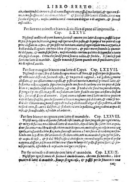 Opera di Bartolomeo Scappi mastro dell'arte del cucinare, con la quale si può ammaestrare qualsivoglia cuoco, scalco, trinciante, o mastro di casa. Diuisa in sei libri. ... Con le figure che fanno dibisogno nella cucina. Aggiuntoui nuouamente il Trinciante, & il Mastro di casa. ...