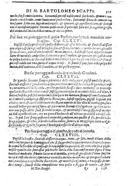 Opera di Bartolomeo Scappi mastro dell'arte del cucinare, con la quale si può ammaestrare qualsivoglia cuoco, scalco, trinciante, o mastro di casa. Diuisa in sei libri. ... Con le figure che fanno dibisogno nella cucina. Aggiuntoui nuouamente il Trinciante, & il Mastro di casa. ...