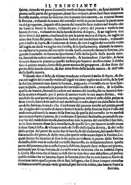 Opera di Bartolomeo Scappi mastro dell'arte del cucinare, con la quale si può ammaestrare qualsivoglia cuoco, scalco, trinciante, o mastro di casa. Diuisa in sei libri. ... Con le figure che fanno dibisogno nella cucina. Aggiuntoui nuouamente il Trinciante, & il Mastro di casa. ...