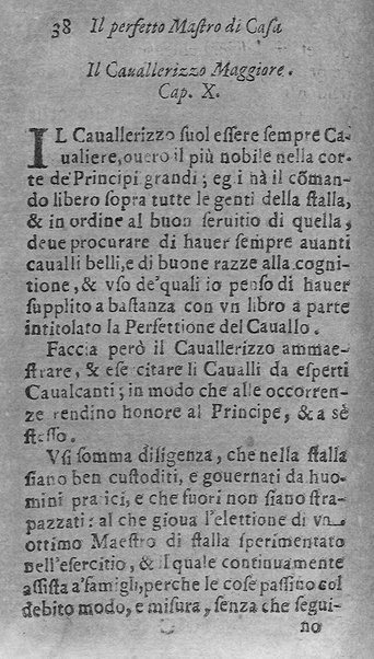 Il perfetto maestro di casa di Francesco Liberati romano. Distinto in trè libri i quali contengono vna esatta instruttione per l'vfficio di ciascun ministro, e cortegiano di quanto appartiene all'economia; ... Con alcuni capitoli sopra le prouuisioni da farsi ne' conclaui nelle promotioni, ... Con vna esatta cognitione de tempi, aria, & acqua lauori, ... Di nuouo corretta, & ampliata dall'autore. Opera vtilissima, e necessaria al buon gouerno di qualsiuoglia corte, e casa priuata