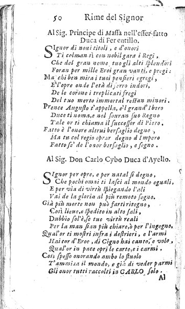 Rime del sig.r Francesco della Valle in questa 2.a impressione corrette et accresciute con gli argom.ti dell'istesso auttore ...