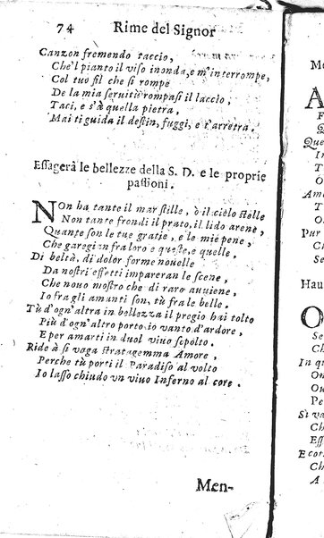 Rime del sig.r Francesco della Valle in questa 2.a impressione corrette et accresciute con gli argom.ti dell'istesso auttore ...