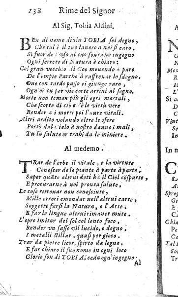 Rime del sig.r Francesco della Valle in questa 2.a impressione corrette et accresciute con gli argom.ti dell'istesso auttore ...