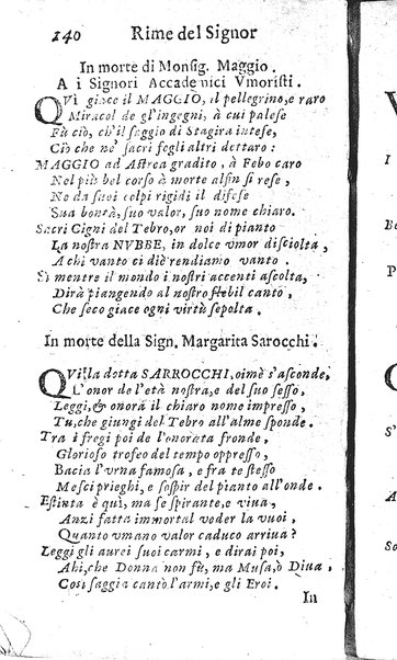 Rime del sig.r Francesco della Valle in questa 2.a impressione corrette et accresciute con gli argom.ti dell'istesso auttore ...