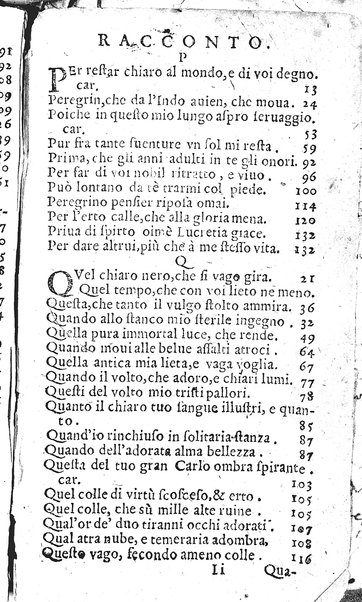 Rime del sig.r Francesco della Valle in questa 2.a impressione corrette et accresciute con gli argom.ti dell'istesso auttore ...