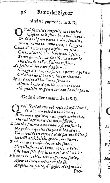 Rime del sig.r Francesco della Valle in questa 2.a impressione corrette et accresciute con gli argom.ti dell'istesso auttore ...