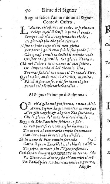 Rime del sig.r Francesco della Valle in questa 2.a impressione corrette et accresciute con gli argom.ti dell'istesso auttore ...