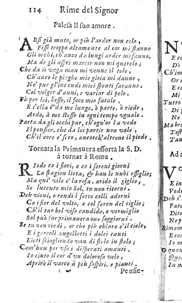 Rime del sig.r Francesco della Valle in questa 2.a impressione corrette et accresciute con gli argom.ti dell'istesso auttore ...