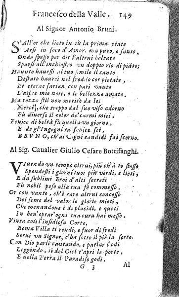 Rime del sig.r Francesco della Valle in questa 2.a impressione corrette et accresciute con gli argom.ti dell'istesso auttore ...