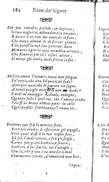 Rime del sig.r Francesco della Valle in questa 2.a impressione corrette et accresciute con gli argom.ti dell'istesso auttore ...