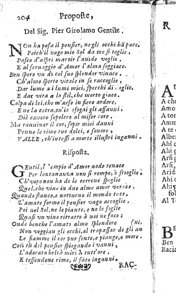 Rime del sig.r Francesco della Valle in questa 2.a impressione corrette et accresciute con gli argom.ti dell'istesso auttore ...