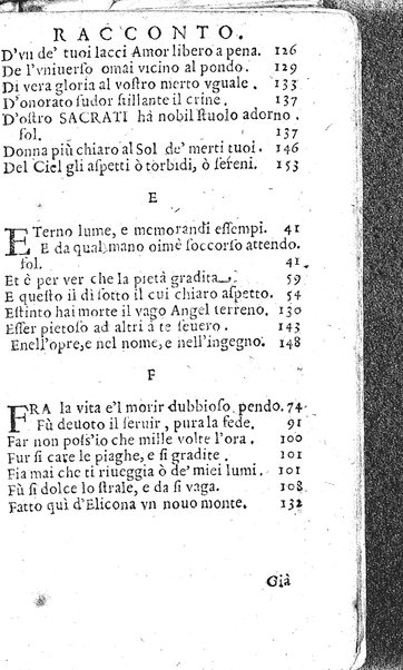 Rime del sig.r Francesco della Valle in questa 2.a impressione corrette et accresciute con gli argom.ti dell'istesso auttore ...