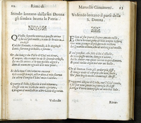 Poesie di Marcello Giouanetti, compartite in affettuose, boschereccie, nuttiali, eroiche, sacre, varie, all'ill.mo e reuer.mo sig. il sig. card. Lorenzo Magalotti