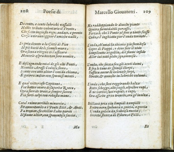 Poesie di Marcello Giouanetti, compartite in affettuose, boschereccie, nuttiali, eroiche, sacre, varie, all'ill.mo e reuer.mo sig. il sig. card. Lorenzo Magalotti