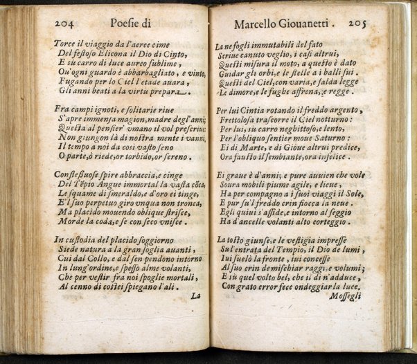 Poesie di Marcello Giouanetti, compartite in affettuose, boschereccie, nuttiali, eroiche, sacre, varie, all'ill.mo e reuer.mo sig. il sig. card. Lorenzo Magalotti