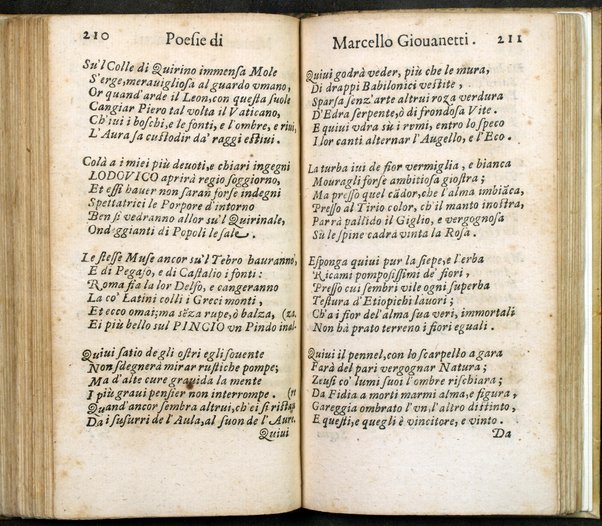 Poesie di Marcello Giouanetti, compartite in affettuose, boschereccie, nuttiali, eroiche, sacre, varie, all'ill.mo e reuer.mo sig. il sig. card. Lorenzo Magalotti