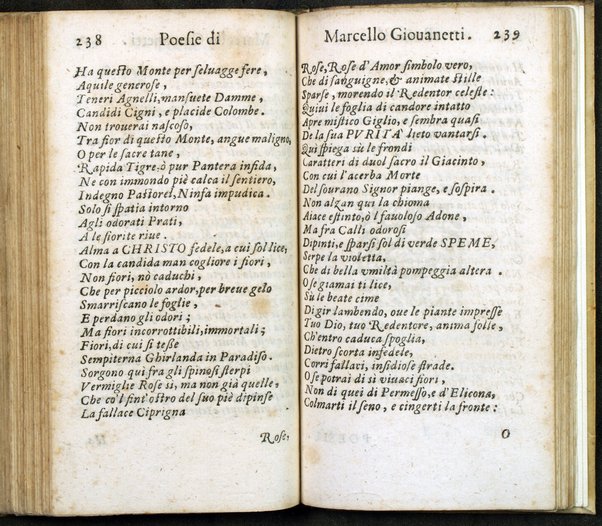 Poesie di Marcello Giouanetti, compartite in affettuose, boschereccie, nuttiali, eroiche, sacre, varie, all'ill.mo e reuer.mo sig. il sig. card. Lorenzo Magalotti