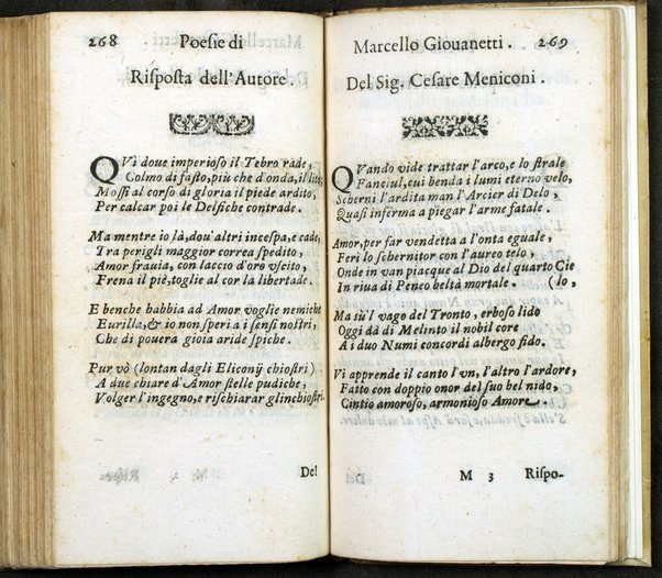 Poesie di Marcello Giouanetti, compartite in affettuose, boschereccie, nuttiali, eroiche, sacre, varie, all'ill.mo e reuer.mo sig. il sig. card. Lorenzo Magalotti