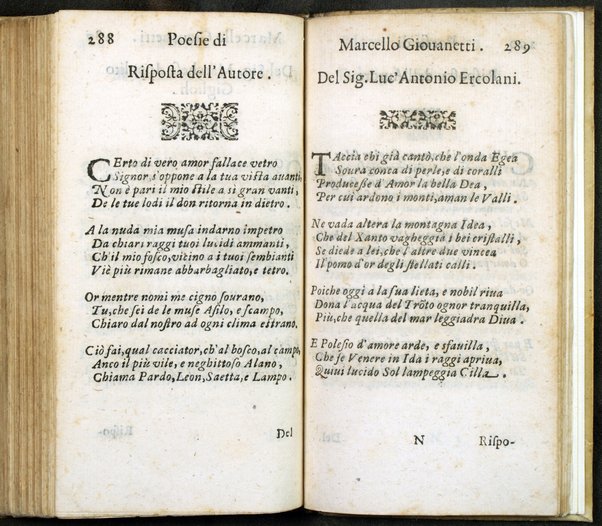 Poesie di Marcello Giouanetti, compartite in affettuose, boschereccie, nuttiali, eroiche, sacre, varie, all'ill.mo e reuer.mo sig. il sig. card. Lorenzo Magalotti