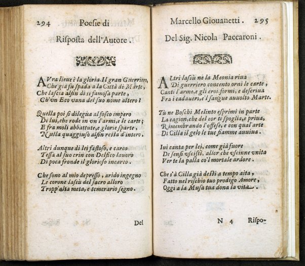 Poesie di Marcello Giouanetti, compartite in affettuose, boschereccie, nuttiali, eroiche, sacre, varie, all'ill.mo e reuer.mo sig. il sig. card. Lorenzo Magalotti