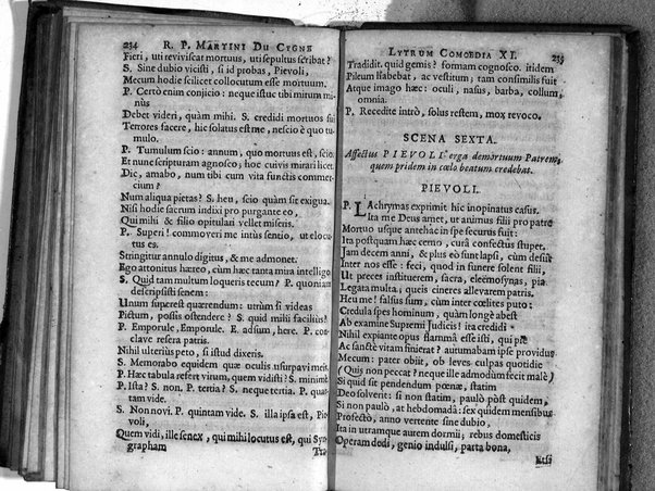 [R.P. Martini Du Cygne Audomarensis e Societate Jesu Comoediae 12. Phrasi cum Plautina tum Terentiana concinnatae. Pars prior [- posterior]. Opus posthumum] 2