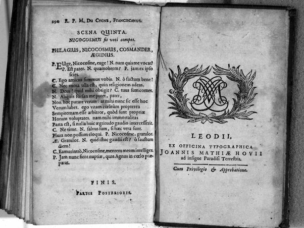 [R.P. Martini Du Cygne Audomarensis e Societate Jesu Comoediae 12. Phrasi cum Plautina tum Terentiana concinnatae. Pars prior [- posterior]. Opus posthumum] 2