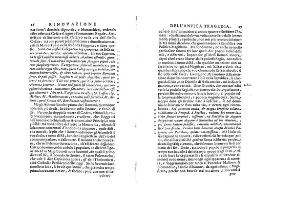 Rinouazione dell'antica tragedia e Difesa del Crispo. Discorsi all'emin.mo ... card. Barberino. Del p. Tarquinio Galluzzi della Compagnia di Giesu