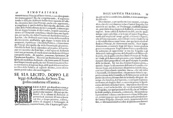 Rinouazione dell'antica tragedia e Difesa del Crispo. Discorsi all'emin.mo ... card. Barberino. Del p. Tarquinio Galluzzi della Compagnia di Giesu