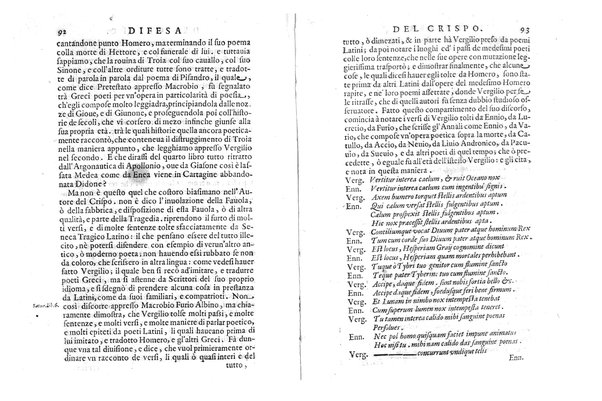 Rinouazione dell'antica tragedia e Difesa del Crispo. Discorsi all'emin.mo ... card. Barberino. Del p. Tarquinio Galluzzi della Compagnia di Giesu