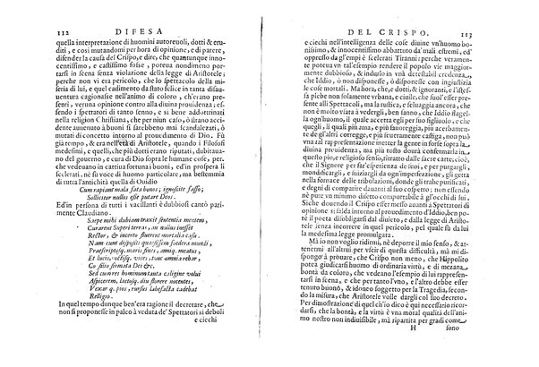 Rinouazione dell'antica tragedia e Difesa del Crispo. Discorsi all'emin.mo ... card. Barberino. Del p. Tarquinio Galluzzi della Compagnia di Giesu