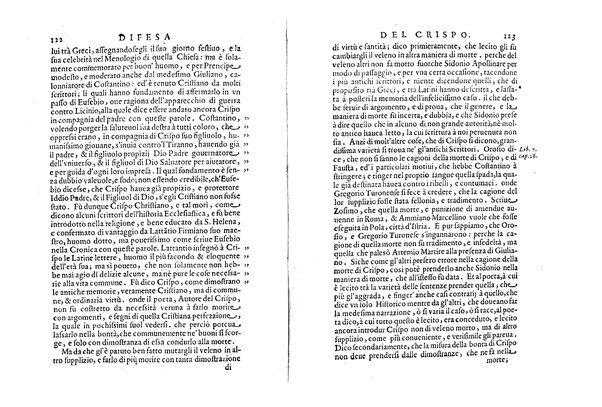 Rinouazione dell'antica tragedia e Difesa del Crispo. Discorsi all'emin.mo ... card. Barberino. Del p. Tarquinio Galluzzi della Compagnia di Giesu