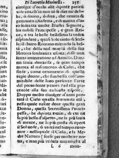 Arcadia felice di Lucretia Marinella. Dedicata alla serenissima Madama Leonora Medici Gonzaga, ...