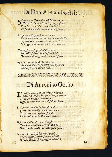 Della guerra troiana poema heroico di Scipione Errico canti 20. Con l'allegoria vniuersale, ed argomenti in ottaua rima a ciascun canto di Antonino Gotho ...