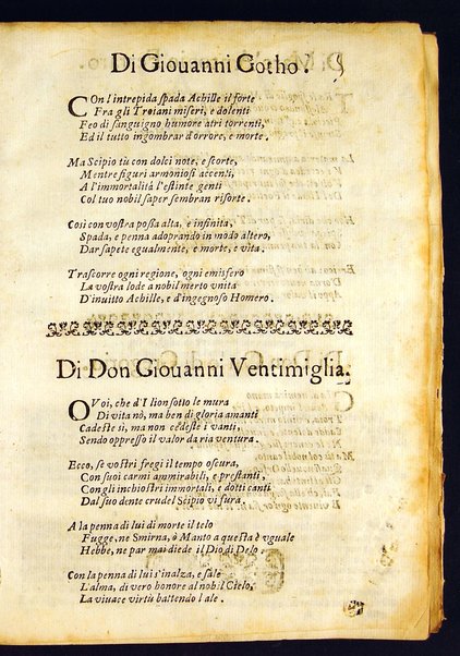 Della guerra troiana poema heroico di Scipione Errico canti 20. Con l'allegoria vniuersale, ed argomenti in ottaua rima a ciascun canto di Antonino Gotho ...