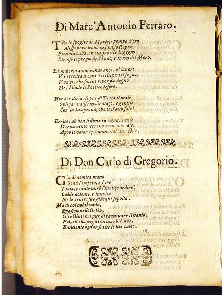 Della guerra troiana poema heroico di Scipione Errico canti 20. Con l'allegoria vniuersale, ed argomenti in ottaua rima a ciascun canto di Antonino Gotho ...