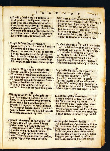 Della guerra troiana poema heroico di Scipione Errico canti 20. Con l'allegoria vniuersale, ed argomenti in ottaua rima a ciascun canto di Antonino Gotho ...