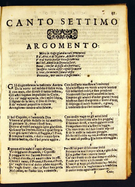 Della guerra troiana poema heroico di Scipione Errico canti 20. Con l'allegoria vniuersale, ed argomenti in ottaua rima a ciascun canto di Antonino Gotho ...