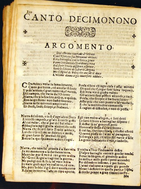 Della guerra troiana poema heroico di Scipione Errico canti 20. Con l'allegoria vniuersale, ed argomenti in ottaua rima a ciascun canto di Antonino Gotho ...