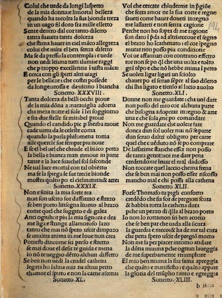 Opera del praeclarissimo poeta miser Pamphilo sasso modenese. Sonetti. 407. Capituli. 38. Egloge. 5