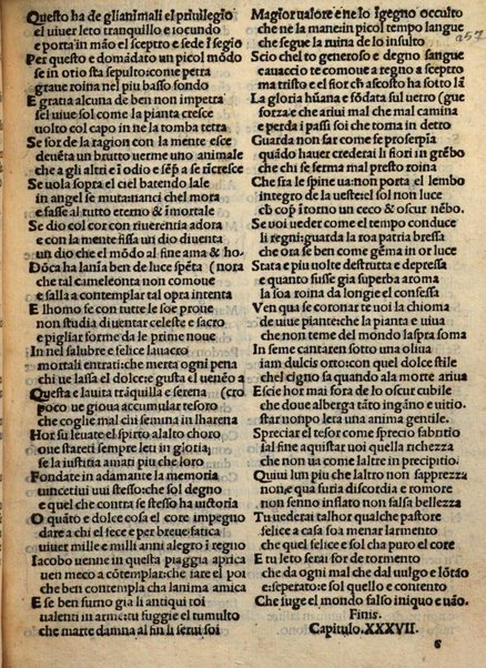 Opera del praeclarissimo poeta miser Pamphilo sasso modenese. Sonetti. 407. Capituli. 38. Egloge. 5