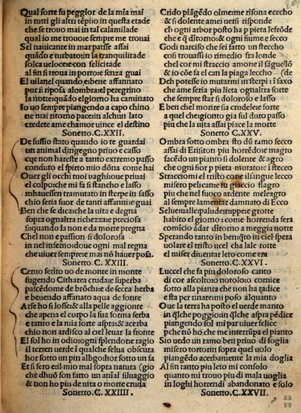 Opera del praeclarissimo poeta miser Pamphilo sasso modenese. Sonetti. 407. Capituli. 38. Egloge. 5