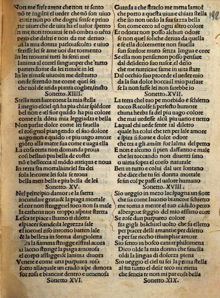 Opera del praeclarissimo poeta miser Pamphilo sasso modenese. Sonetti. 407. Capituli. 38. Egloge. 5