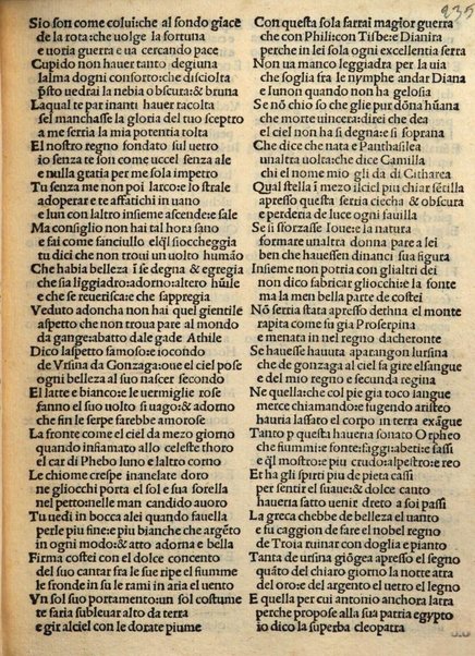 Opera del praeclarissimo poeta miser Pamphilo sasso modenese. Sonetti. 407. Capituli. 38. Egloge. 5