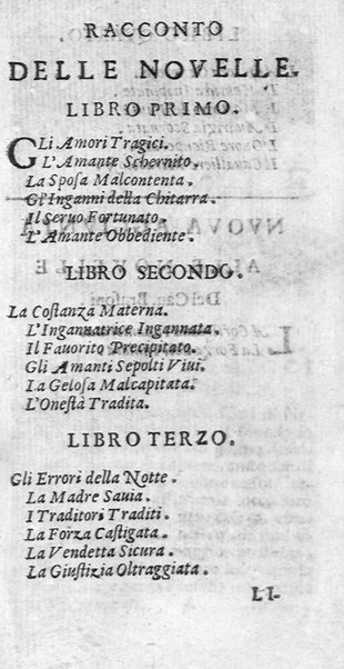 Le curiosissime nouelle amorose del cau. Brusoni. Libri quattro. Con nuoua aggiunta. ...