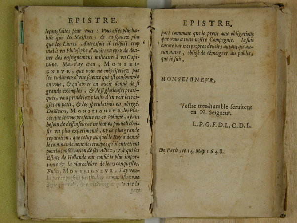 Traité des fortifications, ou Architecture militaire, tirée des place les plus estimées de ce temps, pour leurs fortifications. Diuisé en deux parties. La premiere vous met en main les plans, coupes & eleuations de quantité de placefort estimées, & tenuës pour tres-bien fortifiées. La seconde vous fournir des pratiques faciles pour en faire de semblables