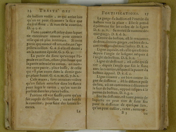 Traité des fortifications, ou Architecture militaire, tirée des place les plus estimées de ce temps, pour leurs fortifications. Diuisé en deux parties. La premiere vous met en main les plans, coupes & eleuations de quantité de placefort estimées, & tenuës pour tres-bien fortifiées. La seconde vous fournir des pratiques faciles pour en faire de semblables